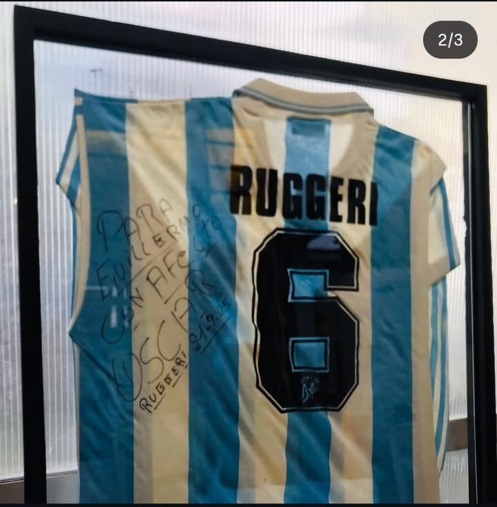 Enmarcado de camiseta histórica