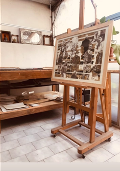 Taller Ensamble - Caballete de trabajo